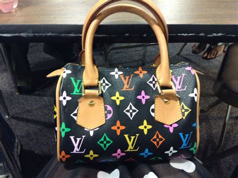 louis vuitton bag colorful|louis vuitton colorful shopping bag.